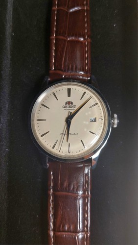 Orient bambino 38mm beige - bambino,